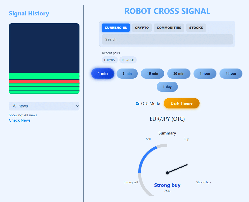 robot cross ultimate 7.1 light cross signals robot
