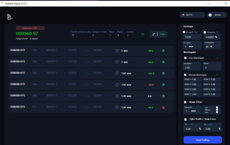 AI trading bot